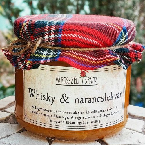 Narancslekvár skót whisky-vel