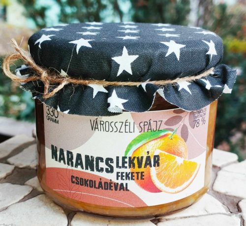 Narancslekvár feketecsokoládéval