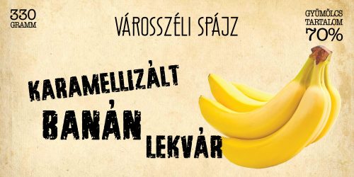 Karamellizált banánlekvár