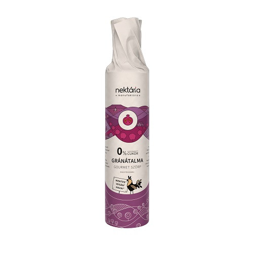 Gránátalma Gourmet szörp 0% hozzáadott cukor  