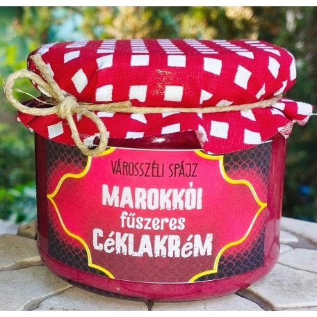 Marokkói fűszeres céklakrém