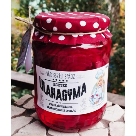Ecetes lilahagyma 720ml