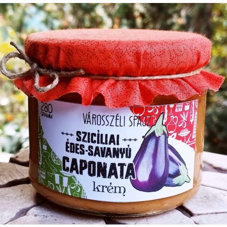 Caponata - Szicíliai Padlizsánkrém