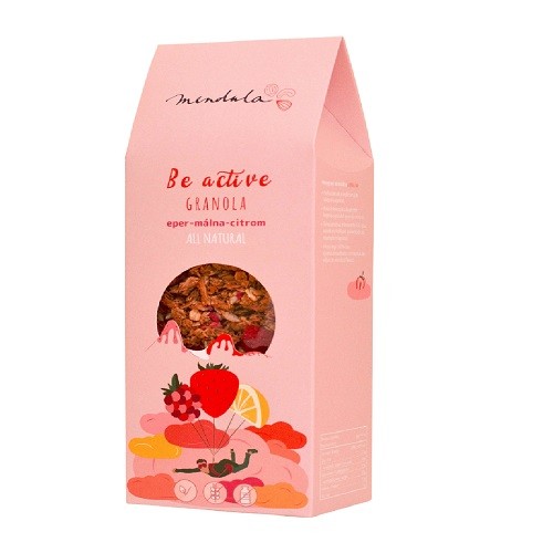 Epres-málnás-citromos granola 