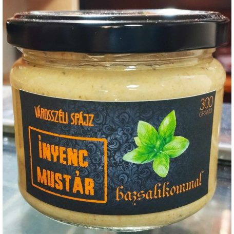 ÍNYENC MUSTÁR BAZSALIKOMMAL