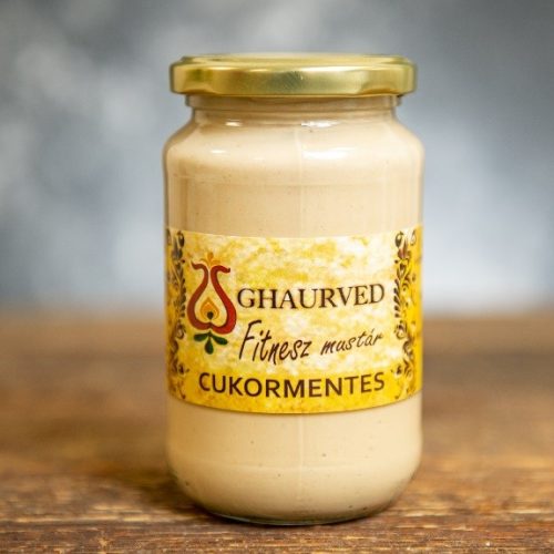 GHAURVED Fitnesz Mustár - cukormentes 
