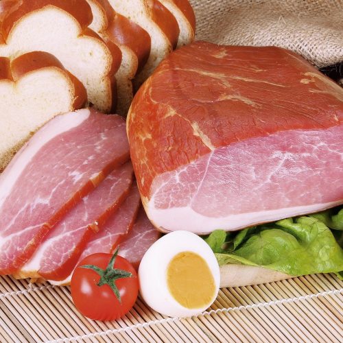 Füstölt frikandó - darabolt comb sonka 