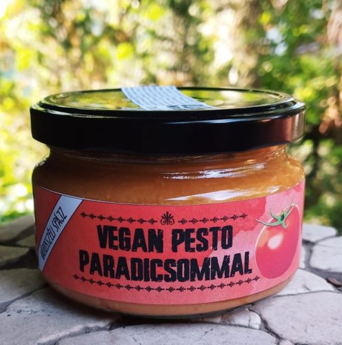 Vegan Pesto Paradicsommal 